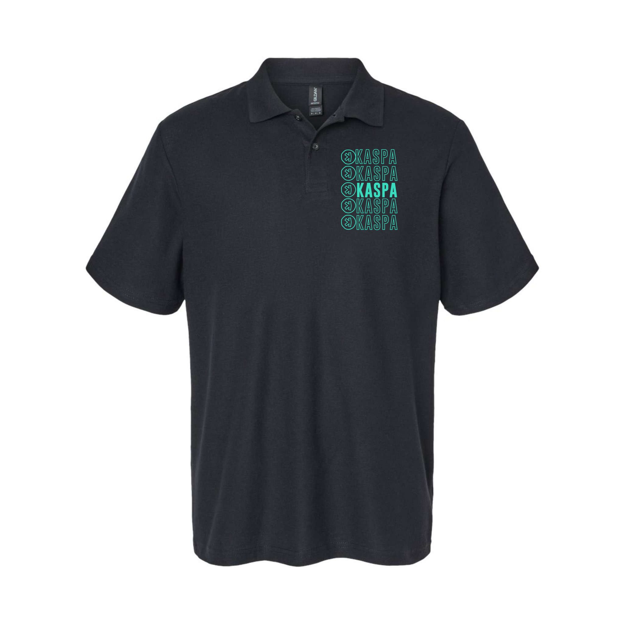 Vibrant Kaspa Crypto Colors Bold Kaspa Miner Kaspa Mining Crypto Bullrun Polo