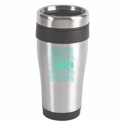 Vibrant Kaspa Crypto Colors Bold Kaspa Miner Kaspa Mining Crypto Bullrun 16oz Travel Tumbler