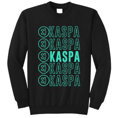 Vibrant Kaspa Crypto Colors Bold Kaspa Miner Kaspa Mining Crypto Bullrun Tall Sweatshirt