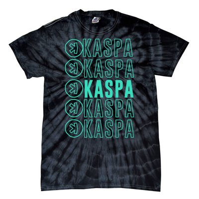 Vibrant Kaspa Crypto Colors Bold Kaspa Miner Kaspa Mining Crypto Bullrun Tie-Dye T-Shirt