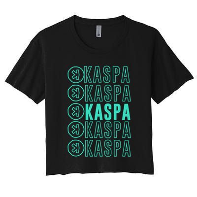 Vibrant Kaspa Crypto Colors Bold Kaspa Miner Kaspa Mining Crypto Bullrun Crop Top