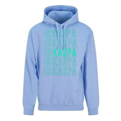 Vibrant Kaspa Crypto Colors Bold Kaspa Miner Kaspa Mining Crypto Bullrun Unisex Surf Hoodie