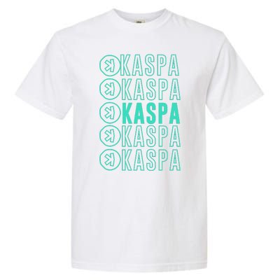 Vibrant Kaspa Crypto Colors Bold Kaspa Miner Kaspa Mining Crypto Bullrun Garment-Dyed Heavyweight T-Shirt