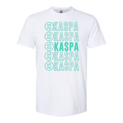 Vibrant Kaspa Crypto Colors Bold Kaspa Miner Kaspa Mining Crypto Bullrun Softstyle CVC T-Shirt