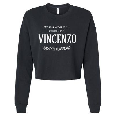 Vincenzo Korean Drama Inspired Kdrama Gift Cropped Pullover Crew