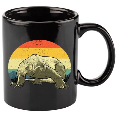 Vintage Komodo Dragon 11oz C Handle Ceramic Mug