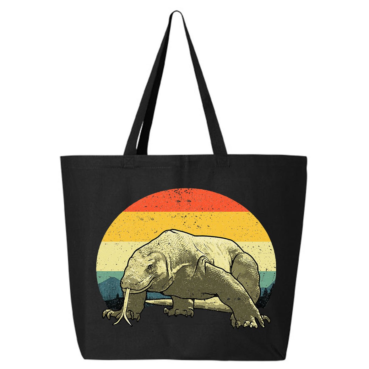 Vintage Komodo Dragon 25L Jumbo Tote