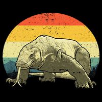 Vintage Komodo Dragon Visor