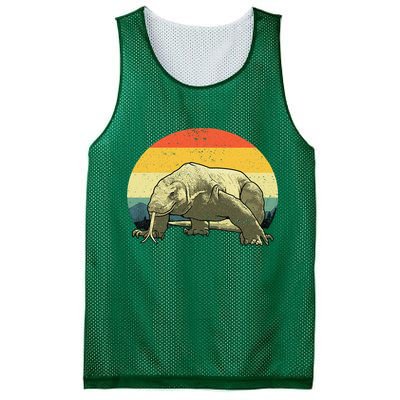 Vintage Komodo Dragon Mesh Reversible Basketball Jersey Tank