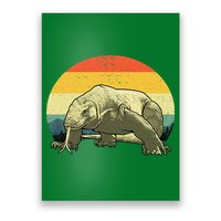 Vintage Komodo Dragon Poster