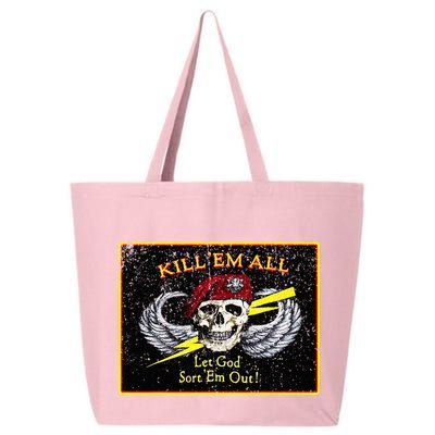 Vintage Kill Em All! Let God Sort Em Out 25L Jumbo Tote