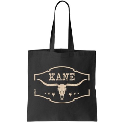 Vintage Kane First Name Personalized Retro 80S Apparel Tote Bag