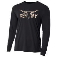 Vintage Kenny First Name Proud Funny Costume Name Happily Cooling Performance Long Sleeve Crew