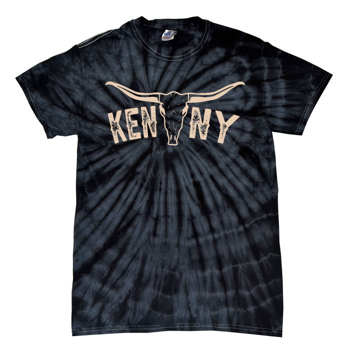 Vintage Kenny First Name Proud Funny Costume Name Happily Tie-Dye T-Shirt