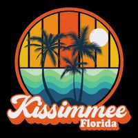 Vintage Kissimmee Florida Summer Vacation Beach Souvenirs Doggie Tank