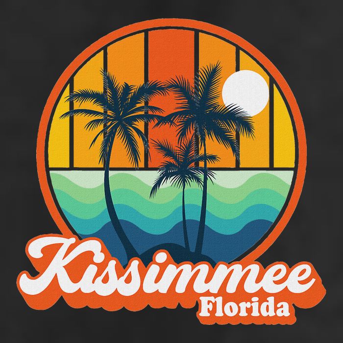Vintage Kissimmee Florida Summer Vacation Beach Souvenirs Hat