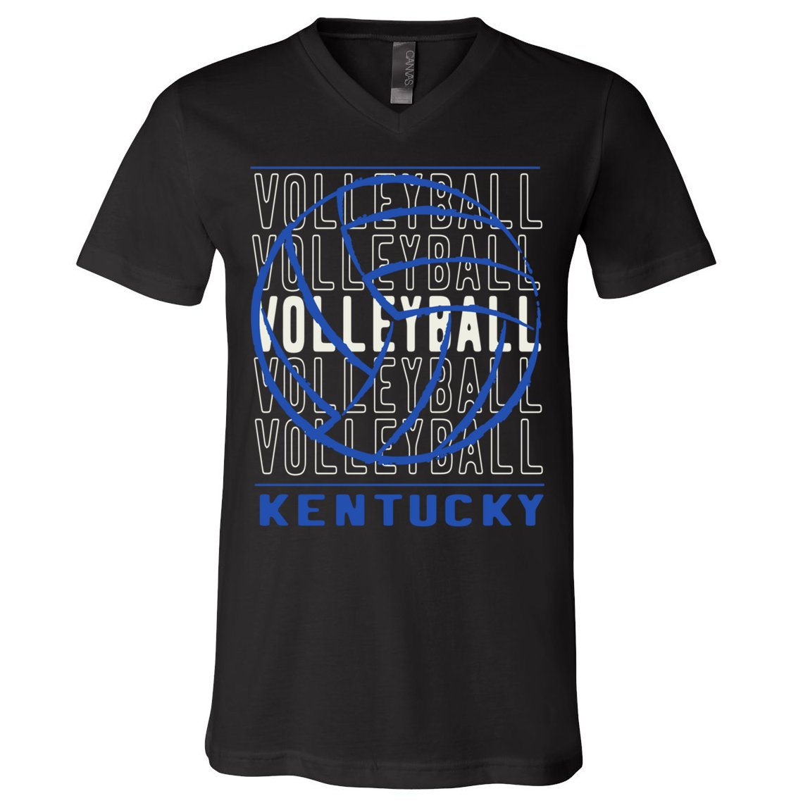Volleyball Kentucky Gift V-Neck T-Shirt