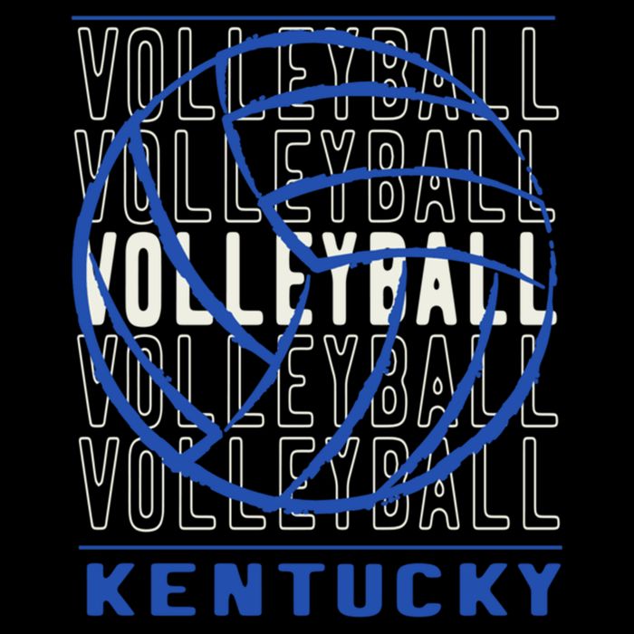 Volleyball Kentucky Gift Button