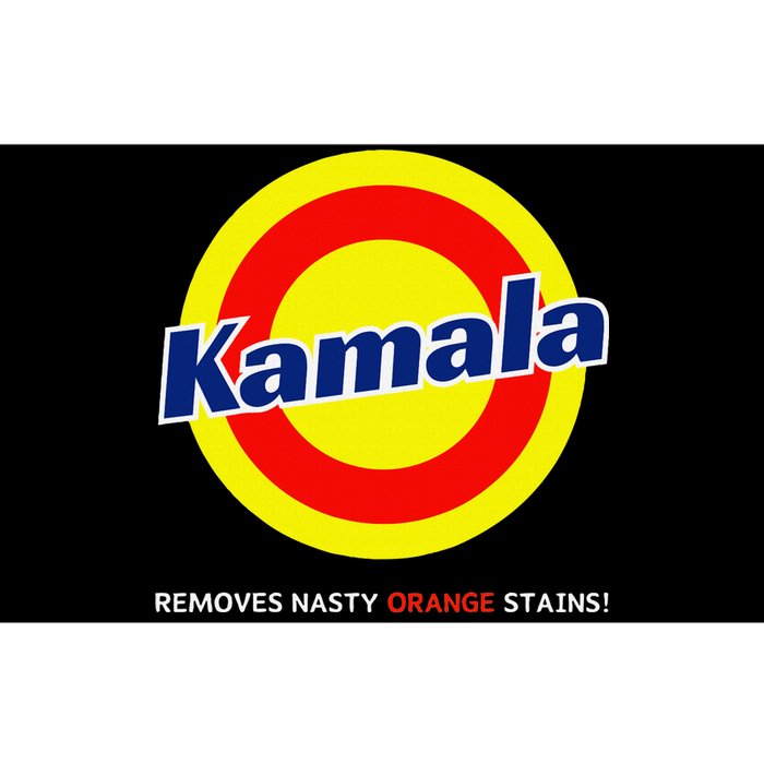 Vote Kamala Harris Removes Nasty Orange Stains Detergent Fun Bumper Sticker