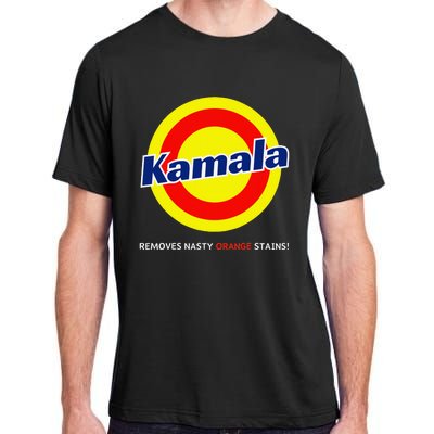 Vote Kamala Harris Removes Nasty Orange Stains Detergent Fun Adult ChromaSoft Performance T-Shirt