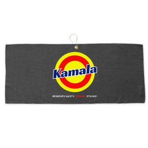 Vote Kamala Harris Removes Nasty Orange Stains Detergent Fun Large Microfiber Waffle Golf Towel