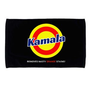 Vote Kamala Harris Removes Nasty Orange Stains Detergent Fun Microfiber Hand Towel