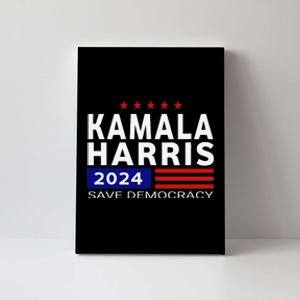 Vote Kamala Harris For Presidential Election 2024 Democratic Canvas