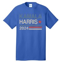 Vintage Kamala Harris 2024 For President Election Campaign Gift Tall T-Shirt