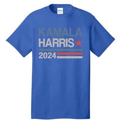 Vintage Kamala Harris 2024 For President Election Campaign Gift Tall T-Shirt