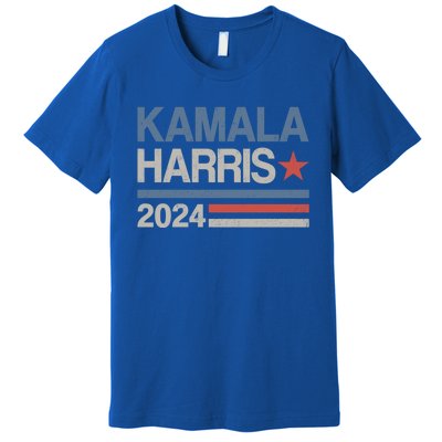 Vintage Kamala Harris 2024 For President Election Campaign Gift Premium T-Shirt