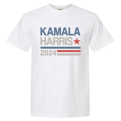 Vintage Kamala Harris 2024 For President Election Campaign Gift Garment-Dyed Heavyweight T-Shirt