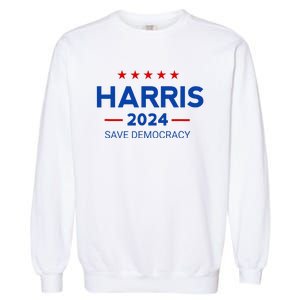 Vote Kamala Harris For Presidential Election 2024 Garment-Dyed Sweatshirt