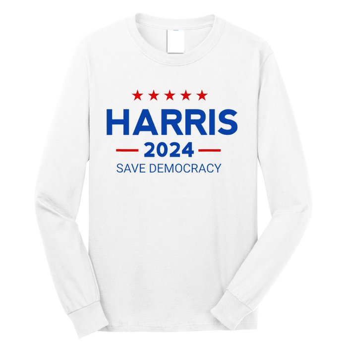 Vote Kamala Harris For Presidential Election 2024 Long Sleeve Shirt