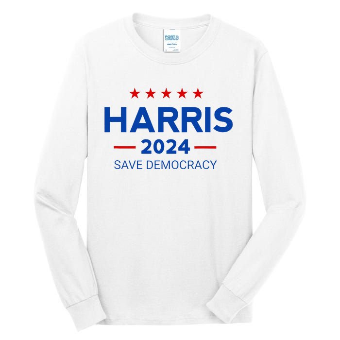 Vote Kamala Harris For Presidential Election 2024 Tall Long Sleeve T-Shirt