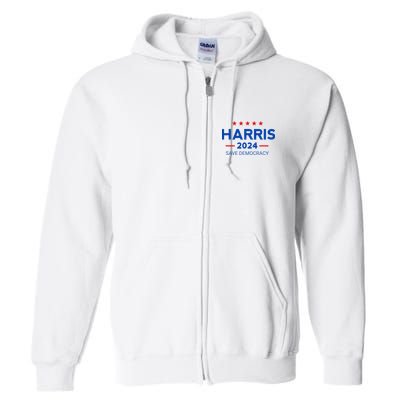 Vote Kamala Harris For Presidential Election 2024 Full Zip Hoodie