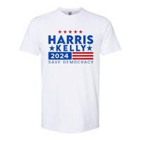 Vote Kamala Harris Mark Kelly V.P Vice President 47th 2024 Softstyle CVC T-Shirt