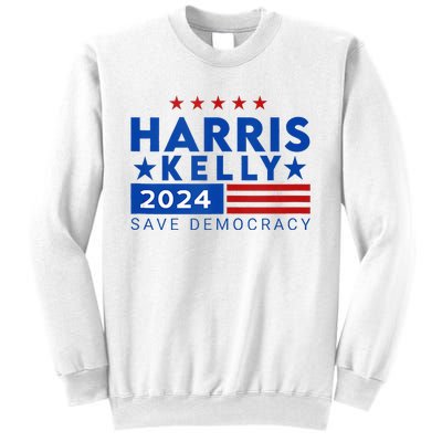 Vote Kamala Harris Mark Kelly V.P Vice President 47th 2024 Sweatshirt