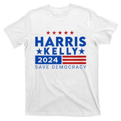 Vote Kamala Harris Mark Kelly V.P Vice President 47th 2024 T-Shirt