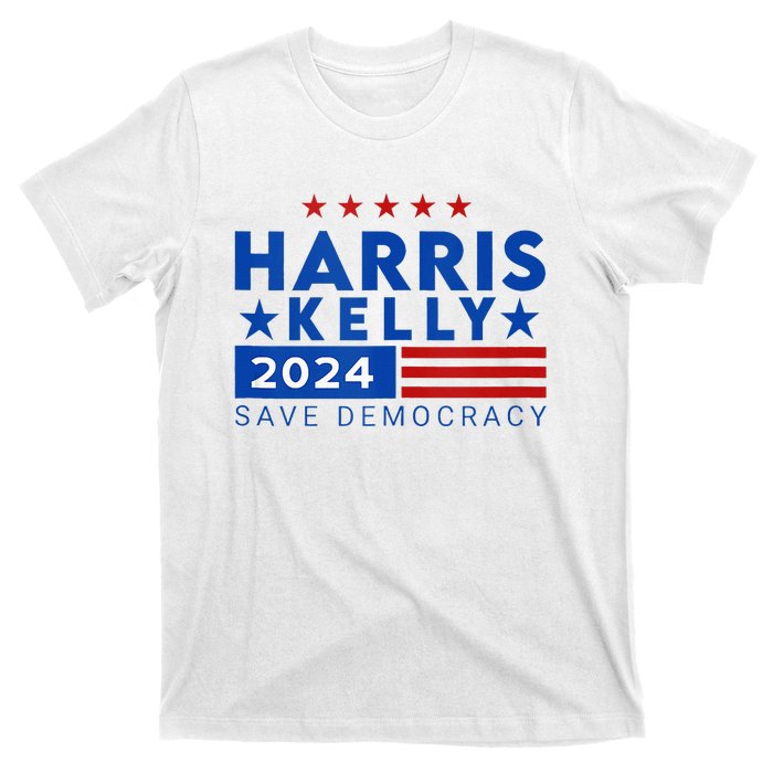 Vote Kamala Harris Mark Kelly V.P Vice President 47th 2024 T-Shirt