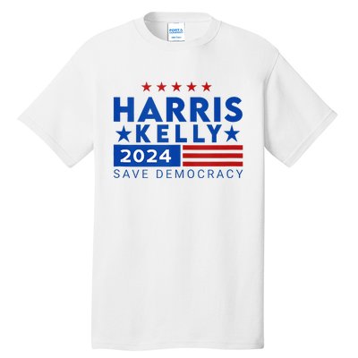 Vote Kamala Harris Mark Kelly V.P Vice President 47th 2024 Tall T-Shirt