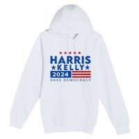 Vote Kamala Harris Mark Kelly V.P Vice President 47th 2024 Premium Pullover Hoodie