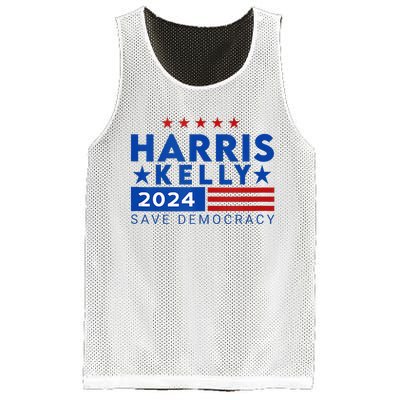 Vote Kamala Harris Mark Kelly V.P Vice President 47th 2024 Mesh Reversible Basketball Jersey Tank