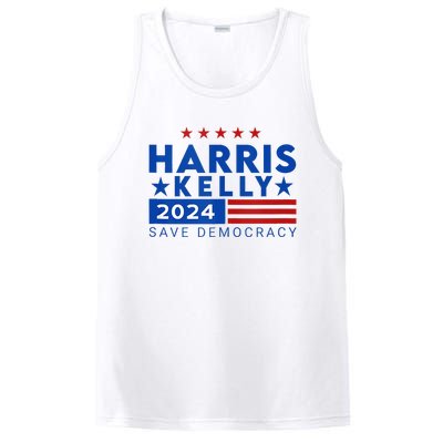 Vote Kamala Harris Mark Kelly V.P Vice President 47th 2024 PosiCharge Competitor Tank