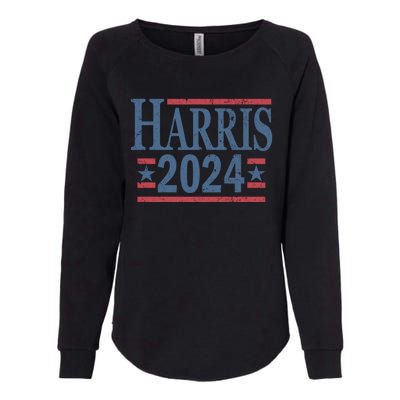 Vintage Kamala Harris 2024 Gift Womens California Wash Sweatshirt