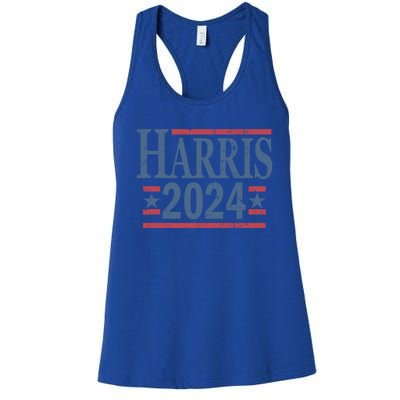 Vintage Kamala Harris 2024 Gift Women's Racerback Tank