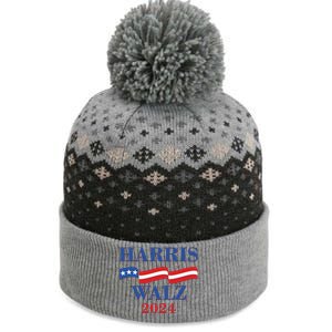 Vote Kamala Harris Tim Walz 2024 Election The Baniff Cuffed Pom Beanie