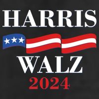 Vote Kamala Harris Tim Walz 2024 Election 7 Panel Mesh Trucker Snapback Hat