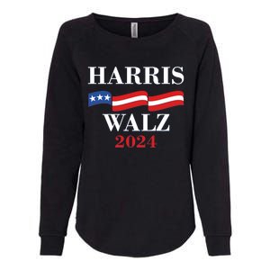 Vote Kamala Harris Tim Walz 2024 Election Womens California Wash Sweatshirt