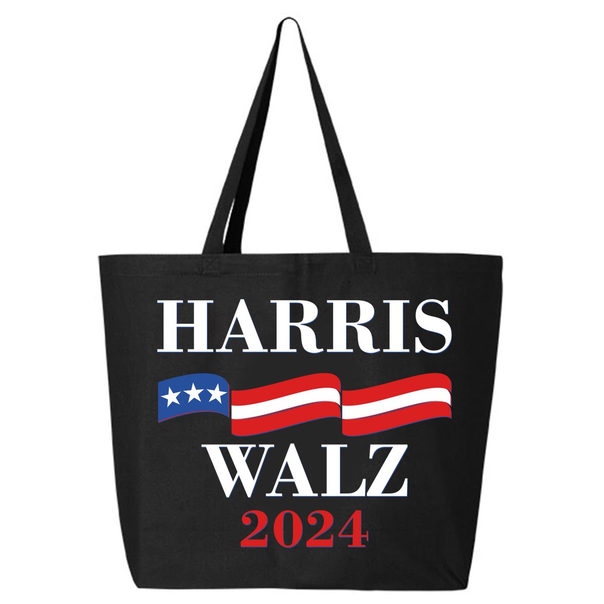 Vote Kamala Harris Tim Walz 2024 Election 25L Jumbo Tote