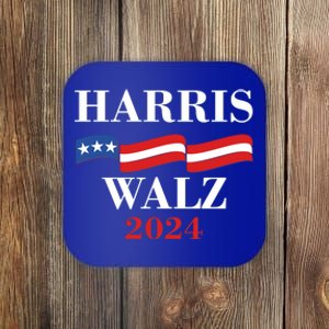 Vote Kamala Harris Tim Walz 2024 Election Coaster